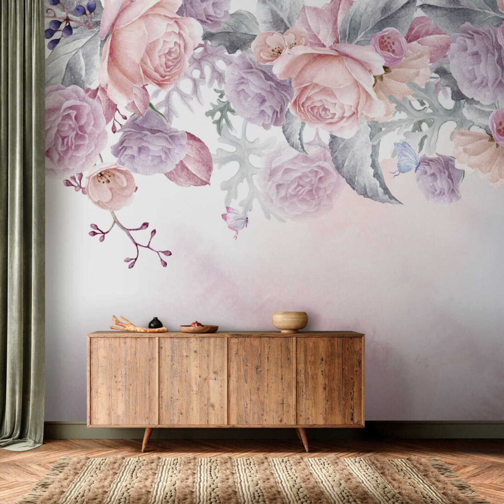 Bordo di rose rosa — ambiente 6