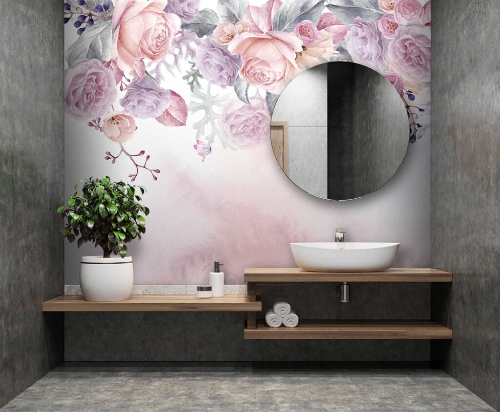 Bordo di rose rosa — ambiente 9