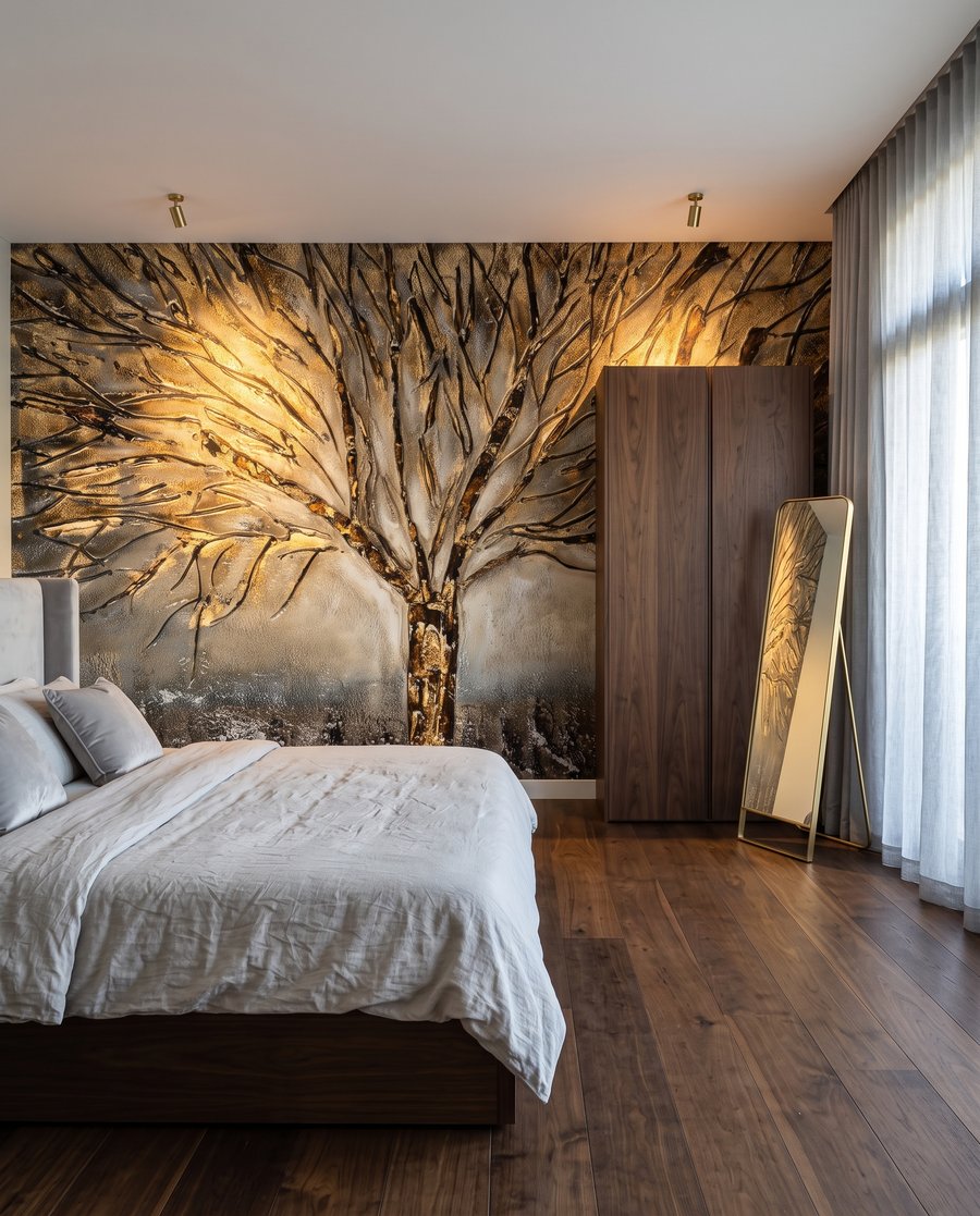 Albero dai contorni dorati — ambiente 2