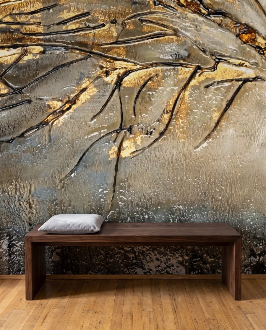 Albero dai contorni dorati — ambiente 4
