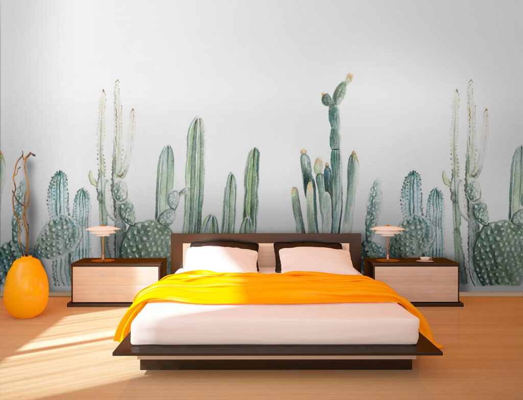 Cactus ad acquerello — ambiente 2