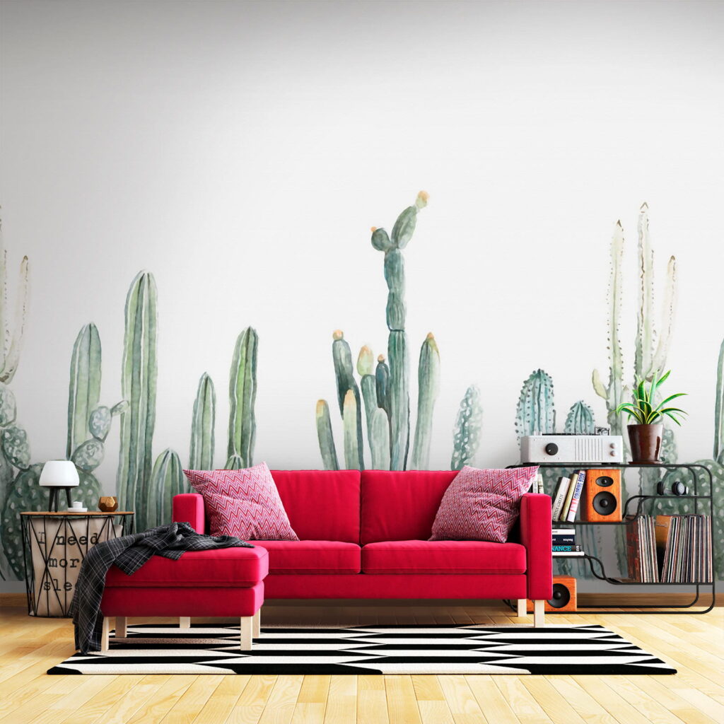 Cactus ad acquerello — ambiente 6