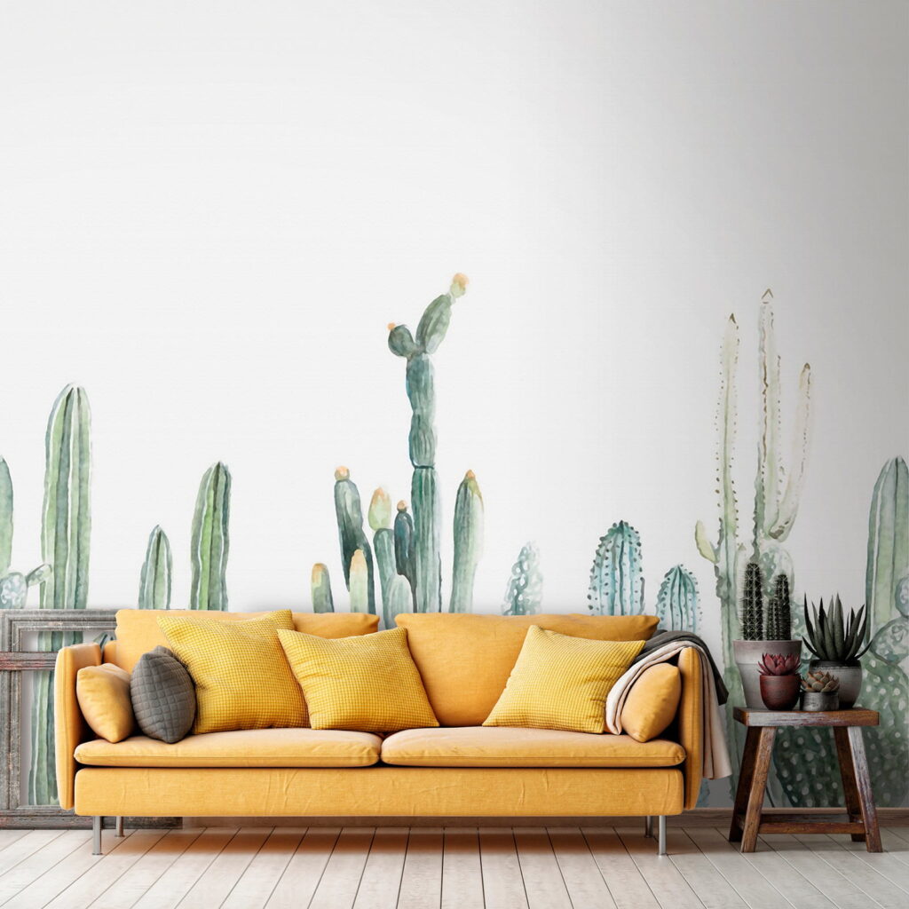 Cactus ad acquerello — ambiente 7