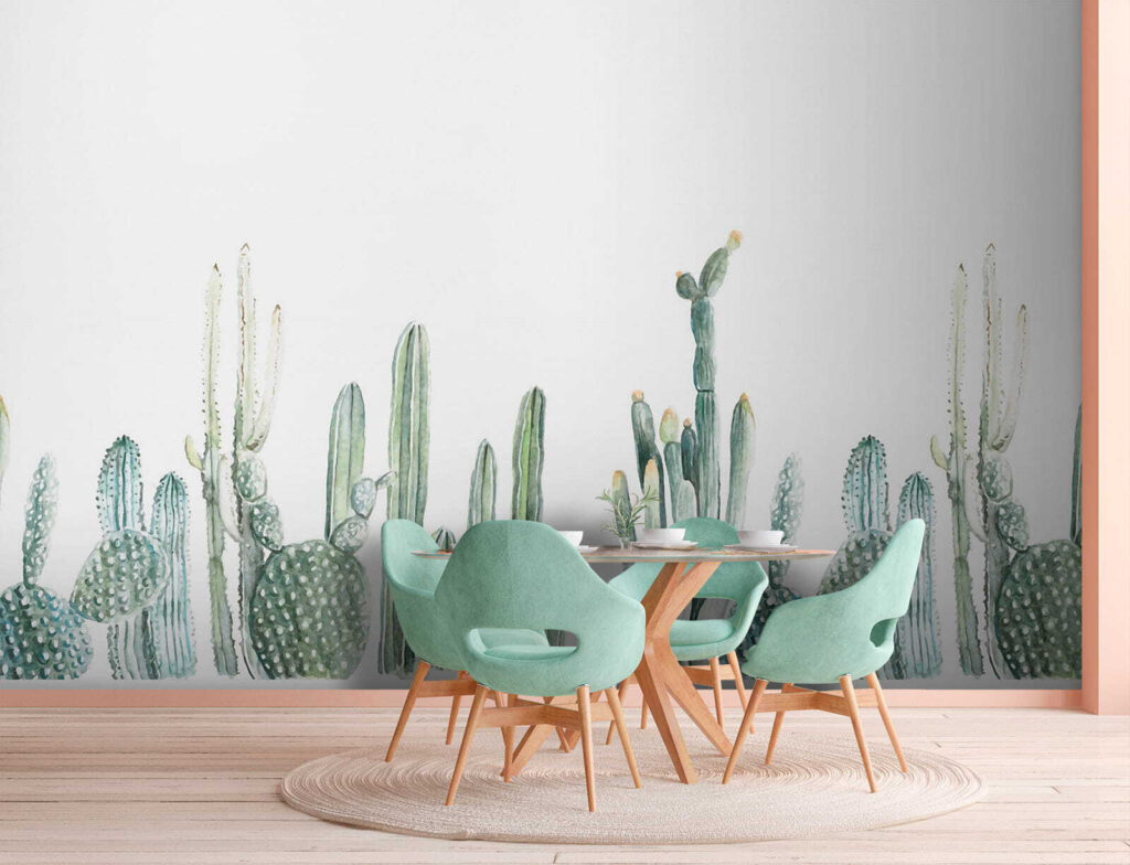 Cactus ad acquerello — ambiente 10