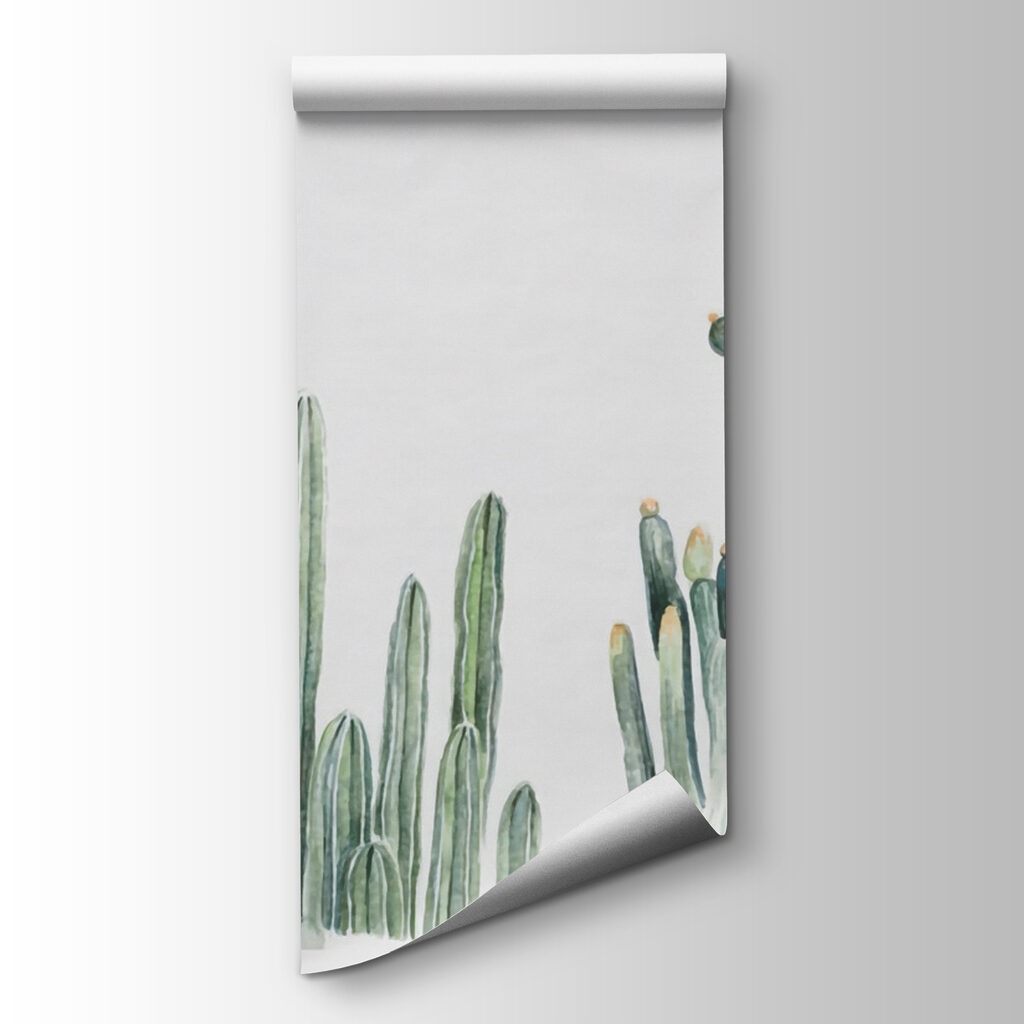 Cactus ad acquerello — vista del prodotto