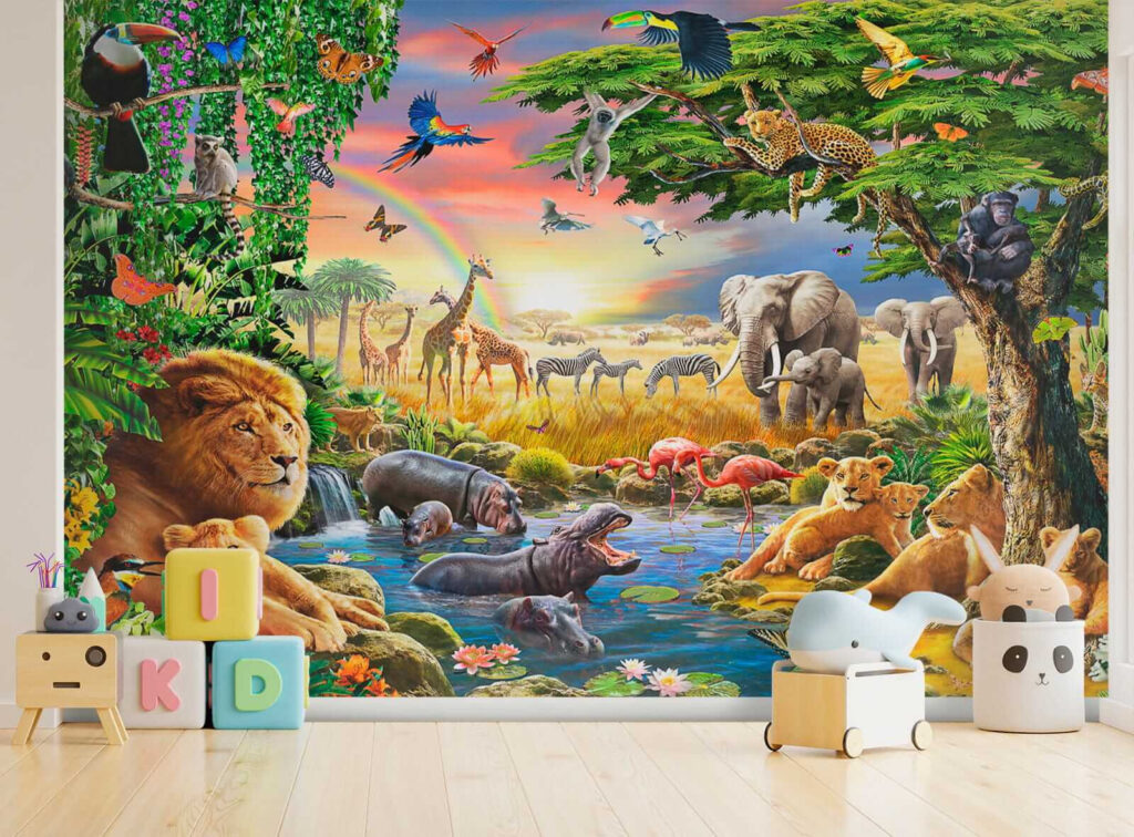 Animali attorno al laghetto — ambiente 4