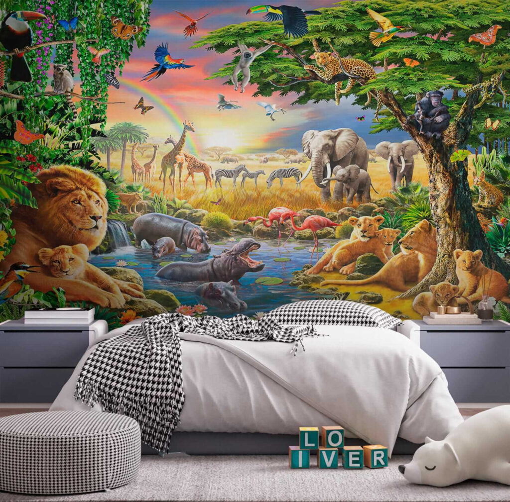 Animali attorno al laghetto — ambiente 7