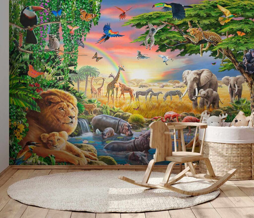 Animali attorno al laghetto — ambiente 10