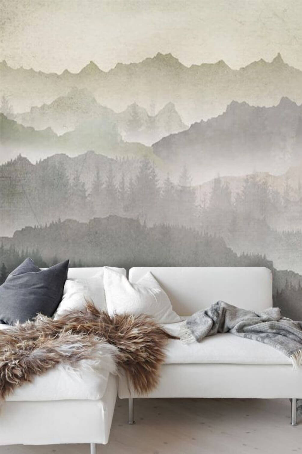 Nebbia tra le colline — ambiente 1