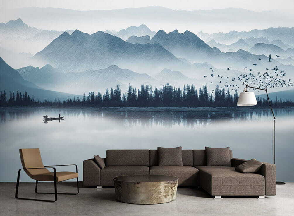 Barchetta su un lago — ambiente 4