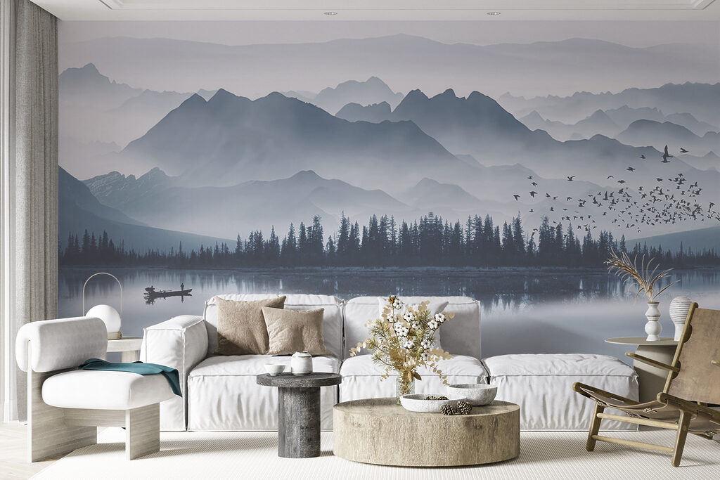 Barchetta su un lago — ambiente 8