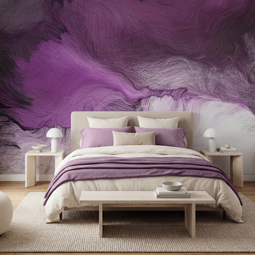 Strati viola in movimento — ambiente 2