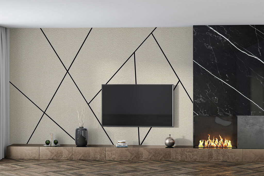 Forme irregolari color sabbia — ambiente 4