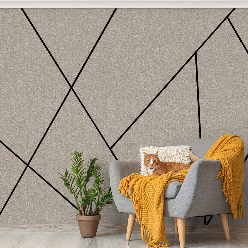 Forme irregolari color sabbia — ambiente 2