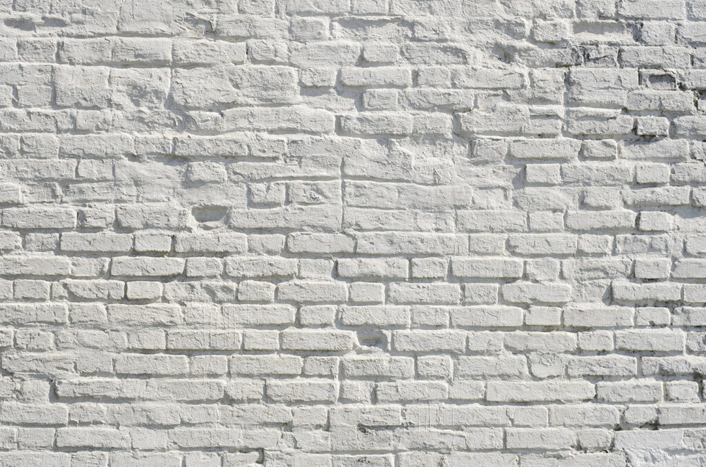 Muro di mattoni chiari — design completo
