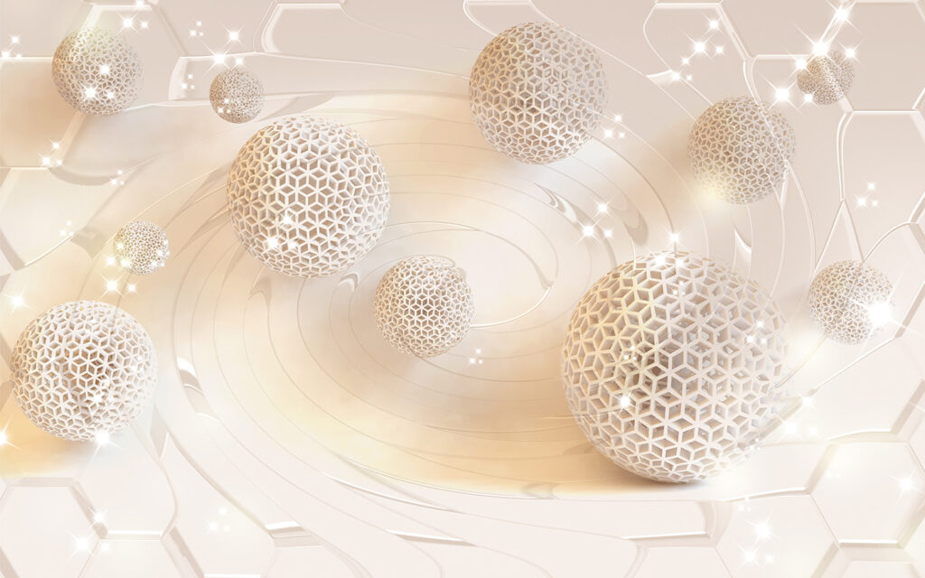 Sfere sopra un vortice — design completo
