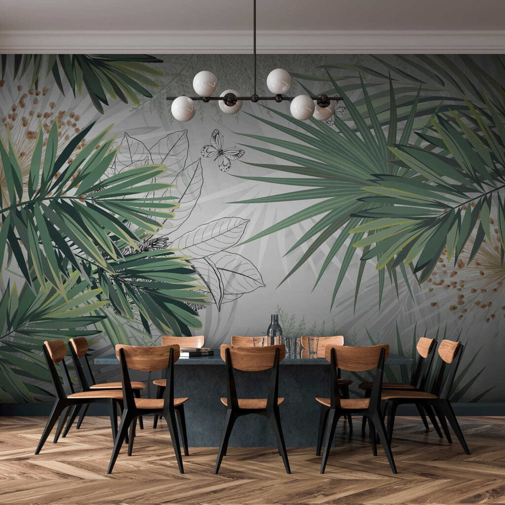 Rami di palma incrociati — ambiente 8