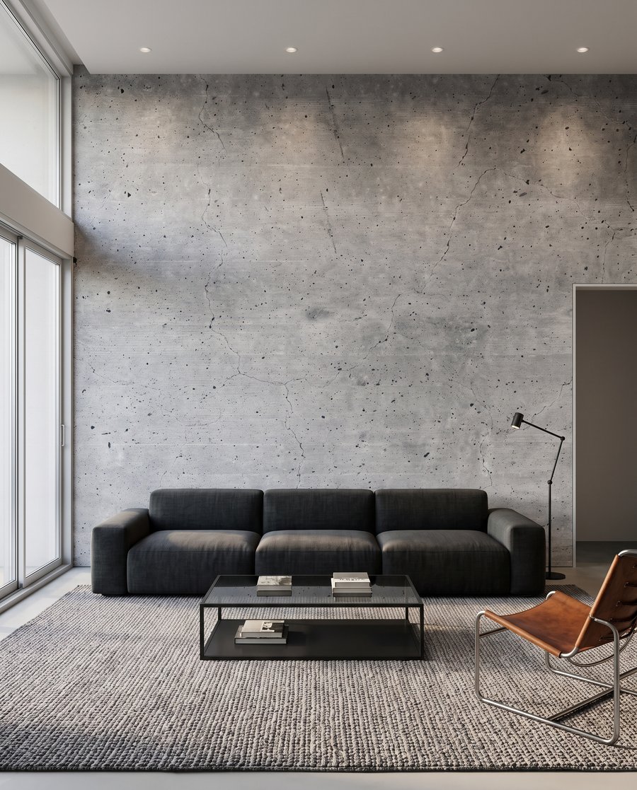 Grigio effetto cemento — ambiente 3