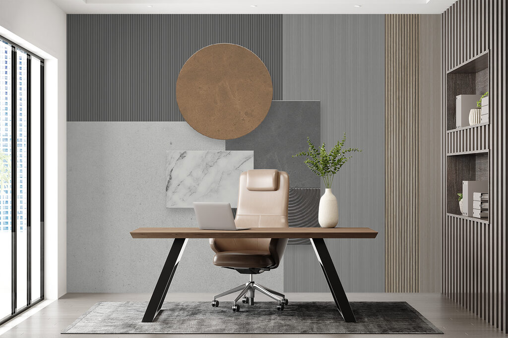 Cerchio sopra rettangoli — ambiente 3