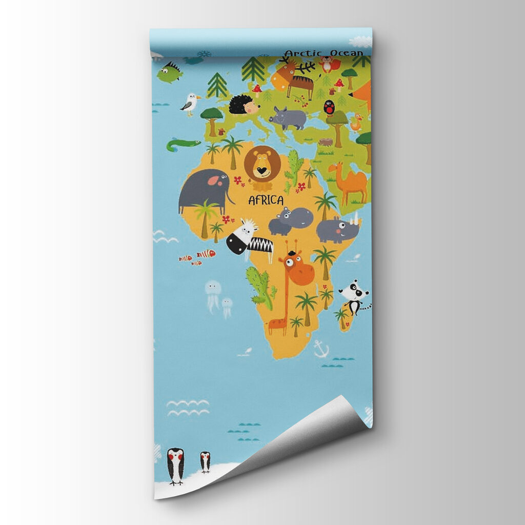 Animali sulla mappa — vista del prodotto