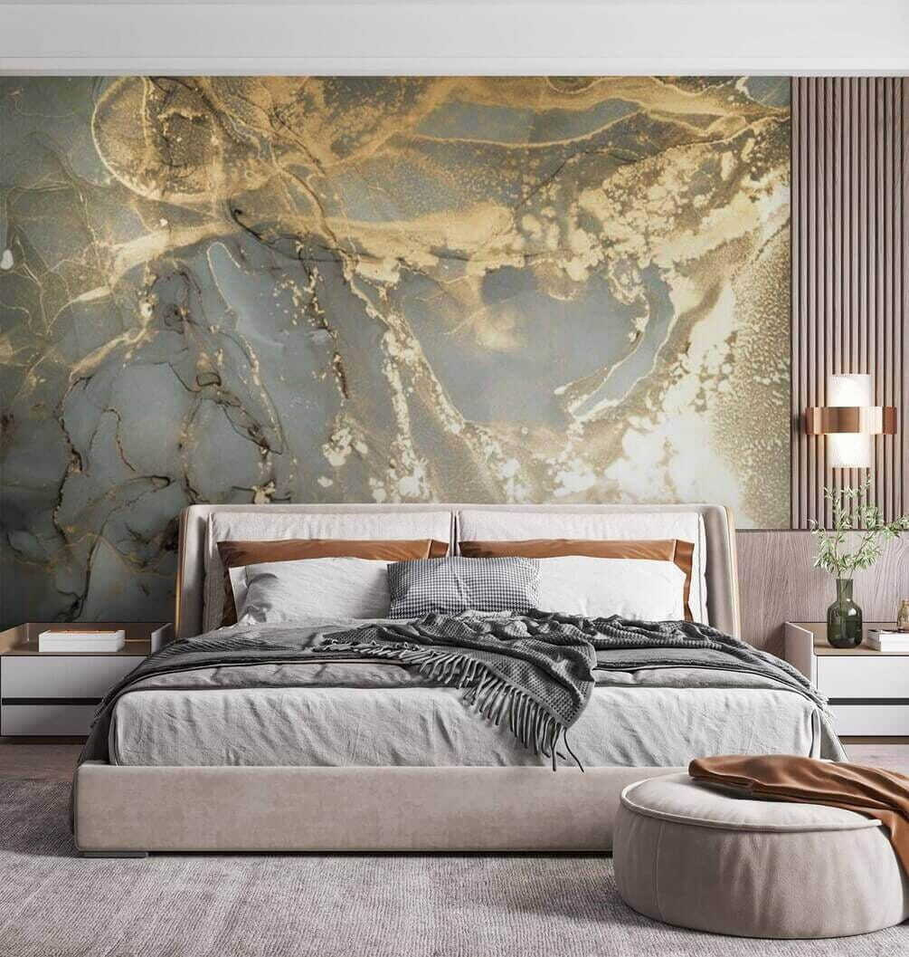 Venature dorate su chiaro — ambiente 1