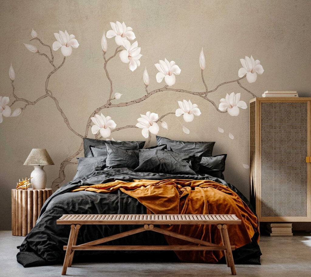 Fiori bianchi su rami — ambiente 2