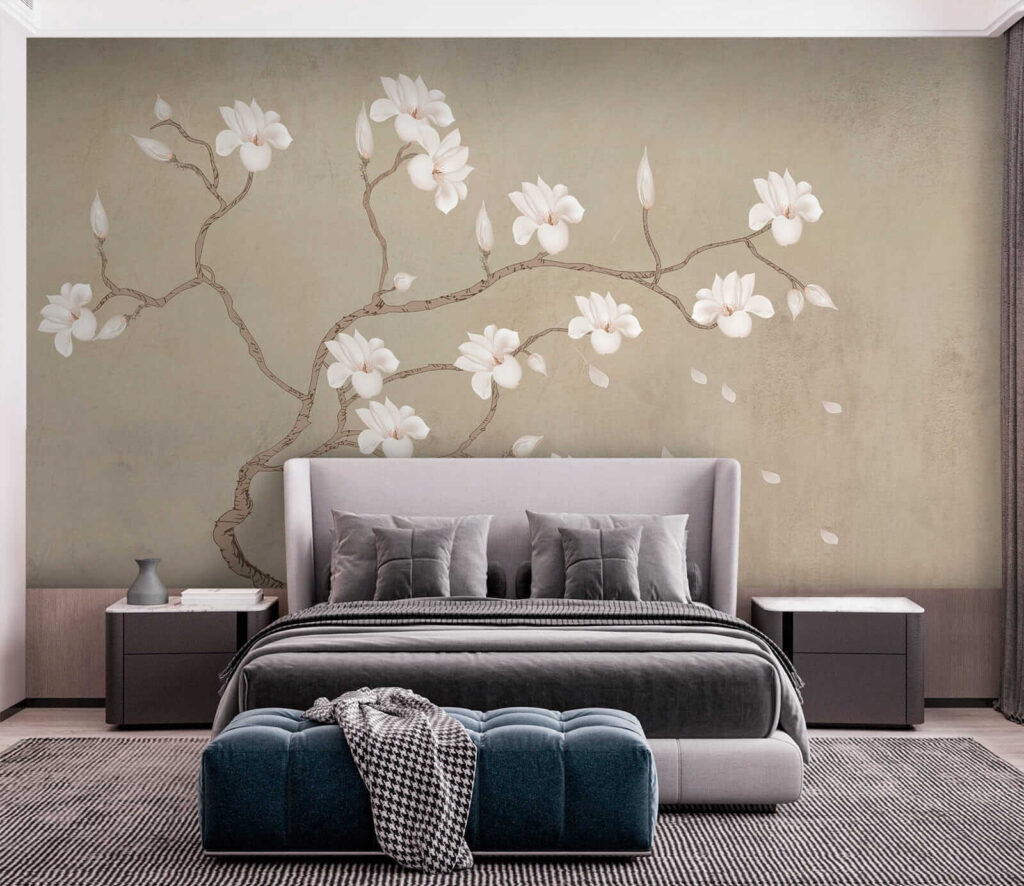 Fiori bianchi su rami — ambiente 3