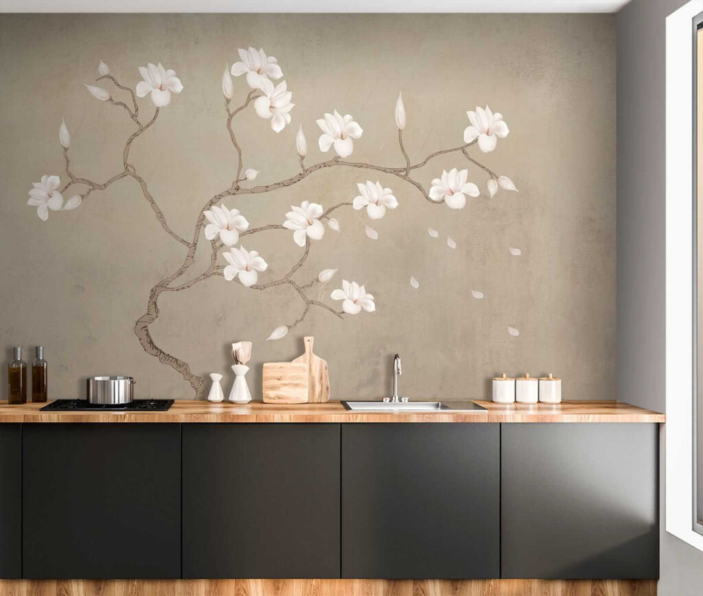 Fiori bianchi su rami — ambiente 8