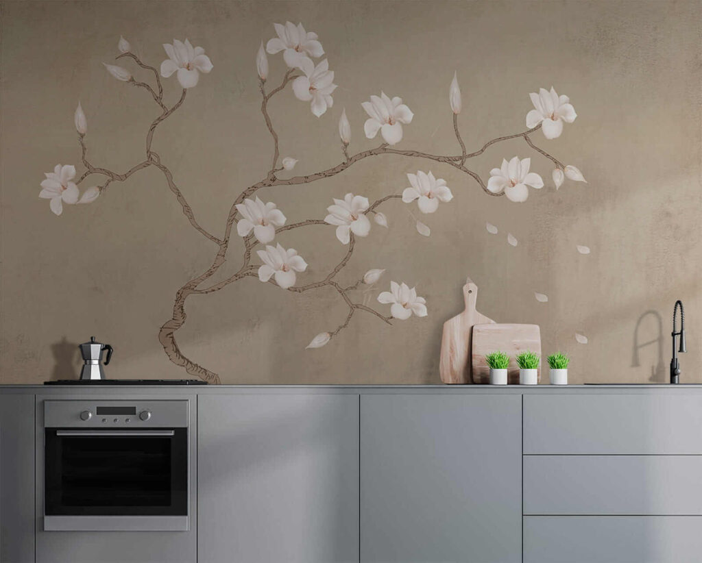 Fiori bianchi su rami — ambiente 9
