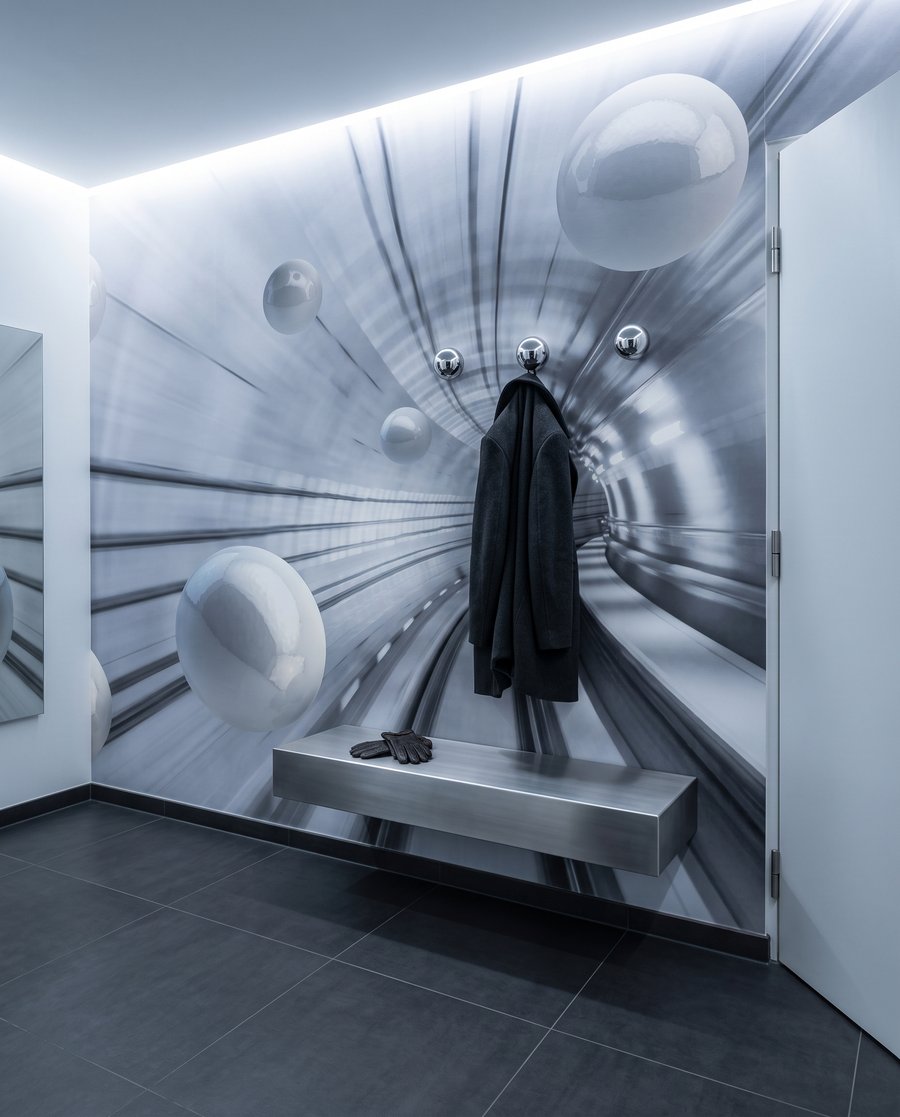 Sfere nel tunnel — ambiente 3