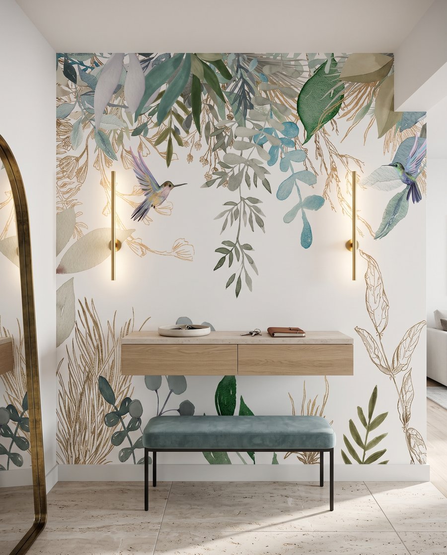Cornice di foglie — ambiente 2