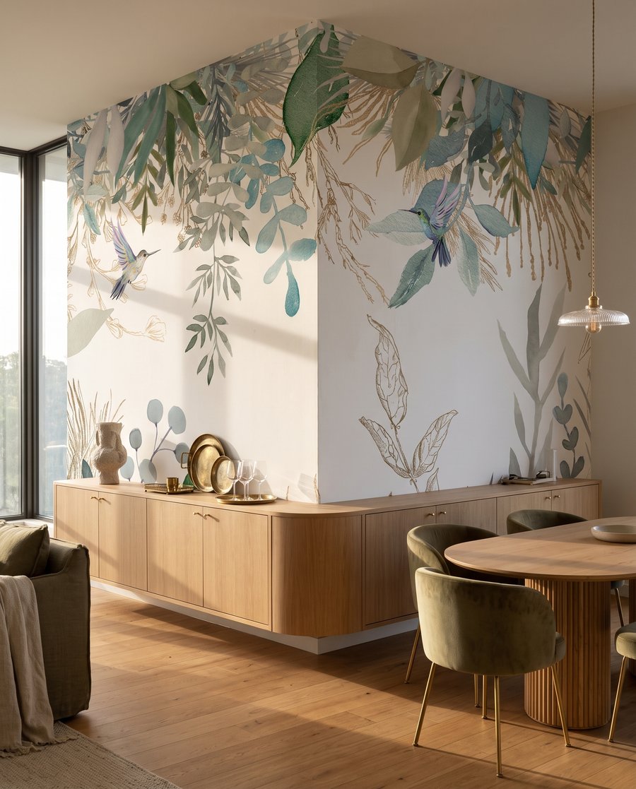 Cornice di foglie — ambiente 4