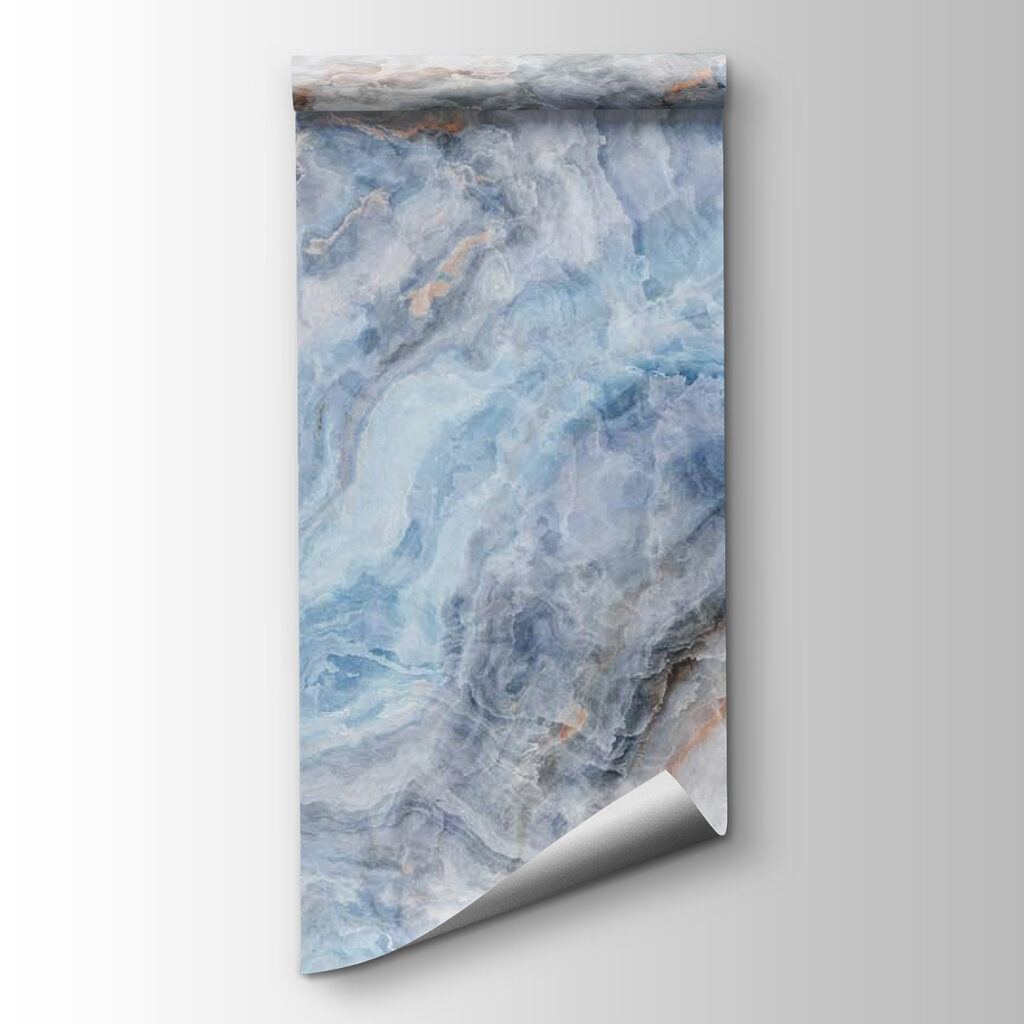 Venature blu su bianco — vista del prodotto