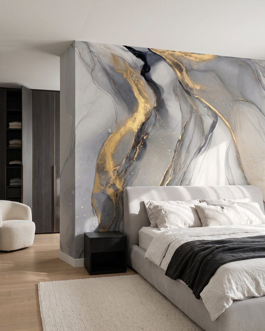 Venature dorate fluide — ambiente 2