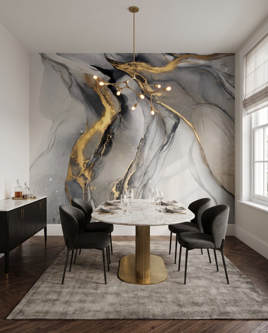 Venature dorate fluide — ambiente 5
