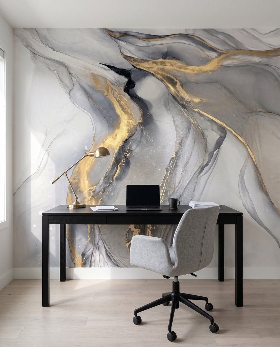 Venature dorate fluide — ambiente 6