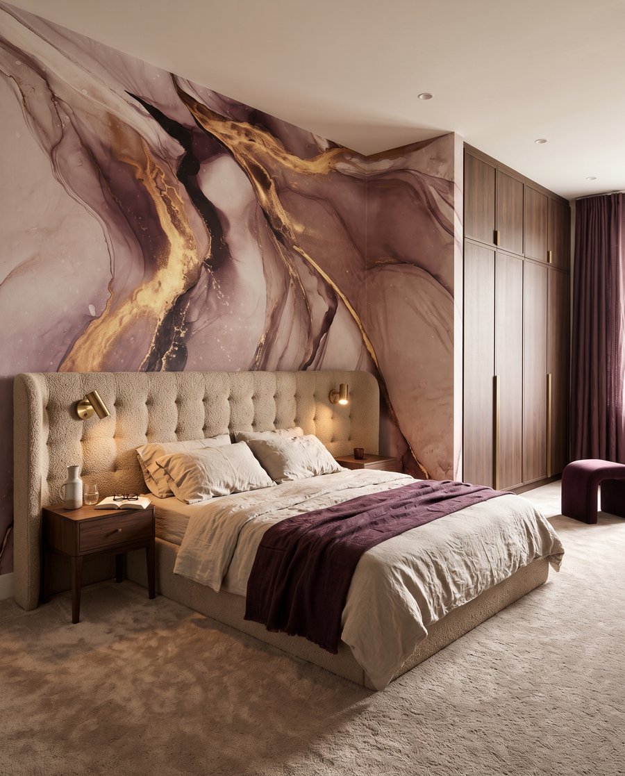Venature dorate fluide — ambiente 2