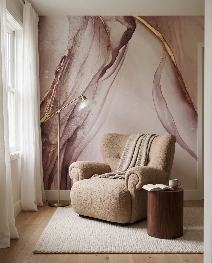 Venature dorate fluide — ambiente 4