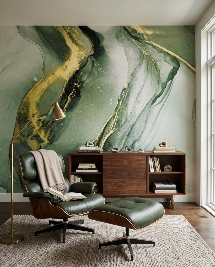 Venature dorate fluide — ambiente 2