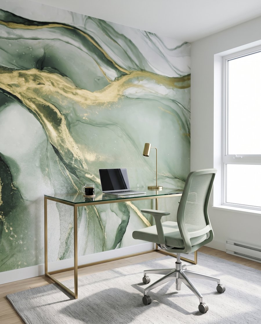 Venature dorate fluide — ambiente 5