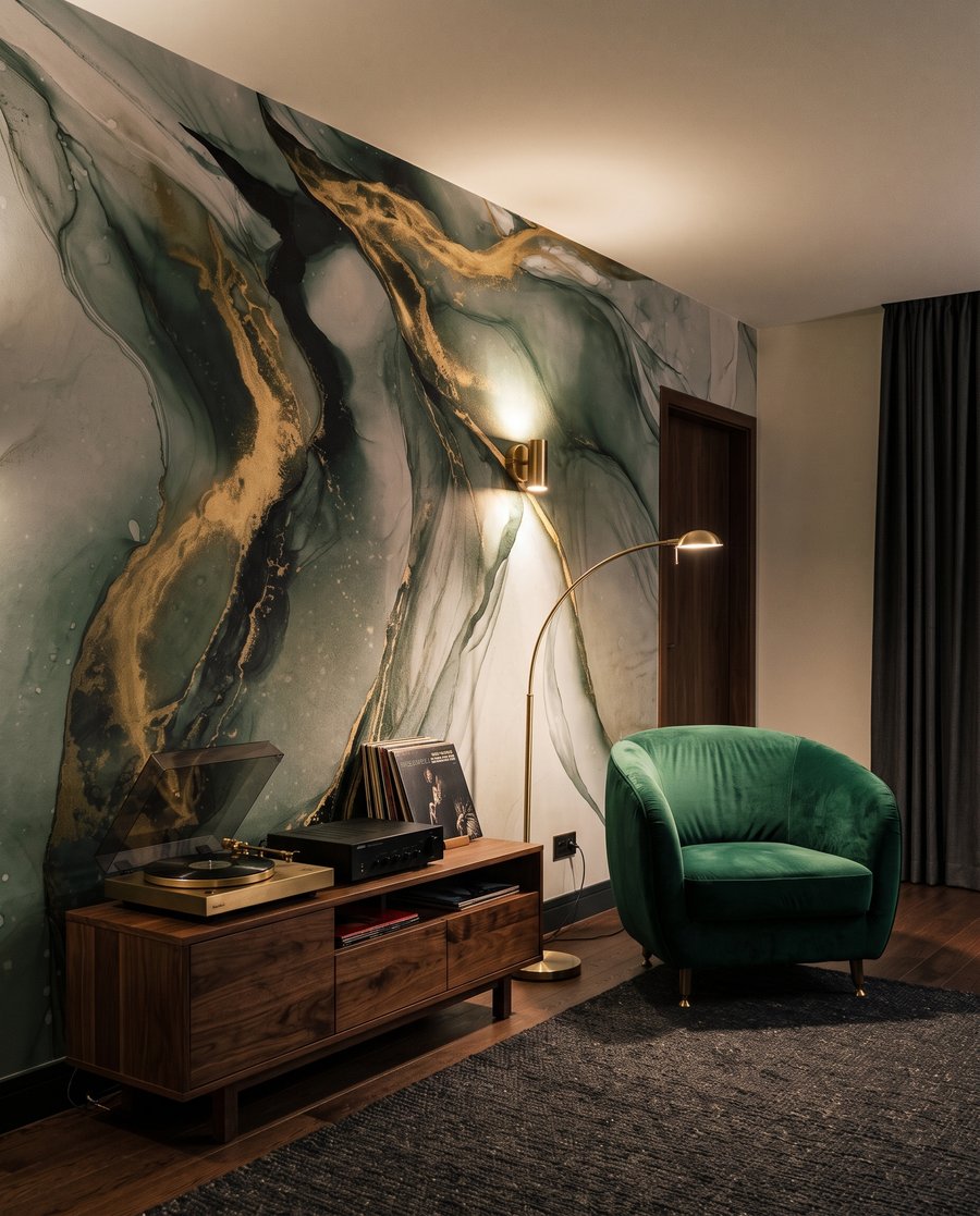 Venature dorate fluide — ambiente 6