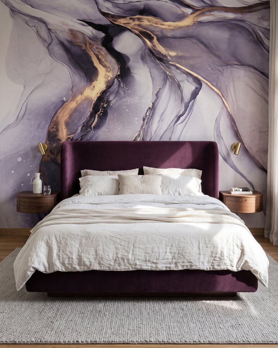 Venature dorate fluide — ambiente 2