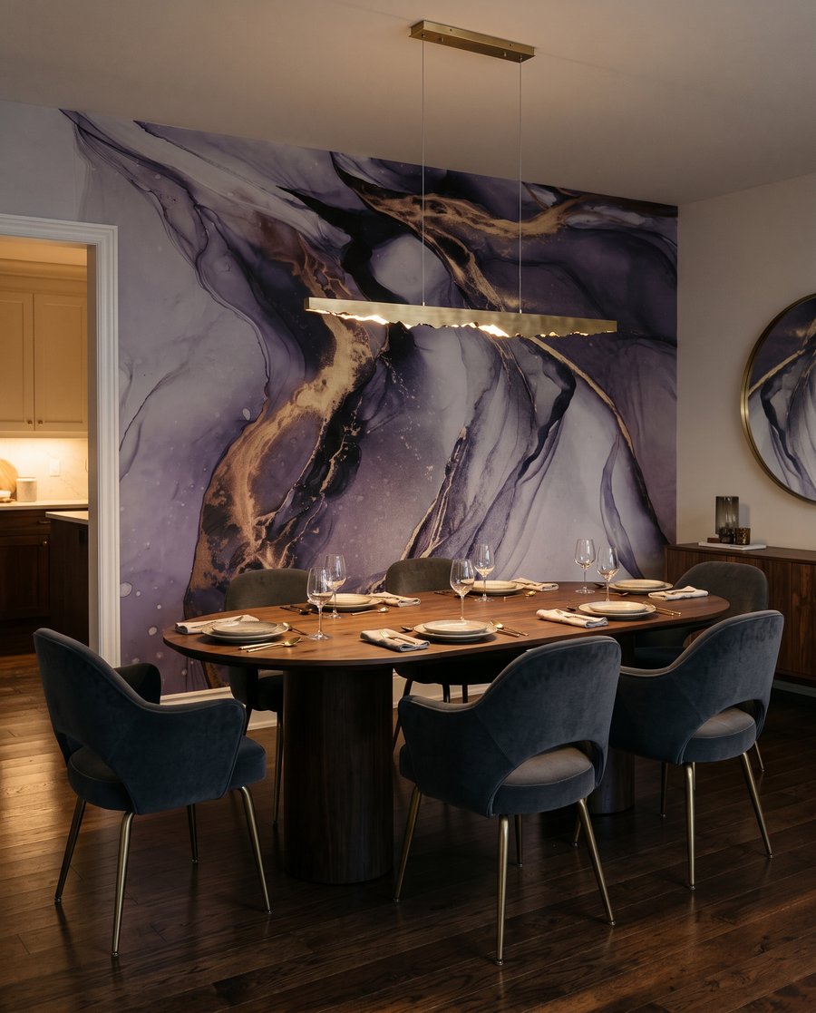 Venature dorate fluide — ambiente 5