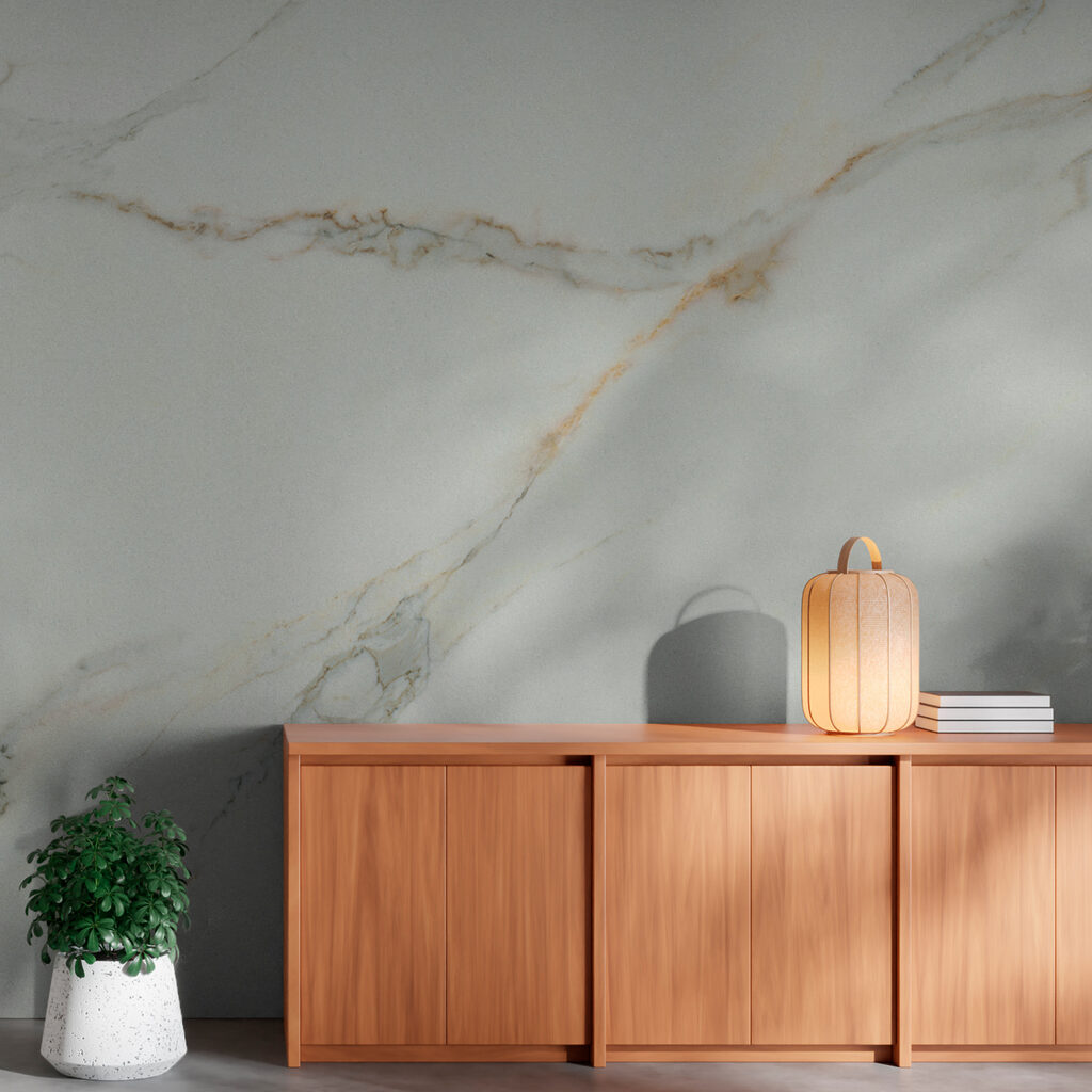 Venature sottili su bianco — ambiente 11