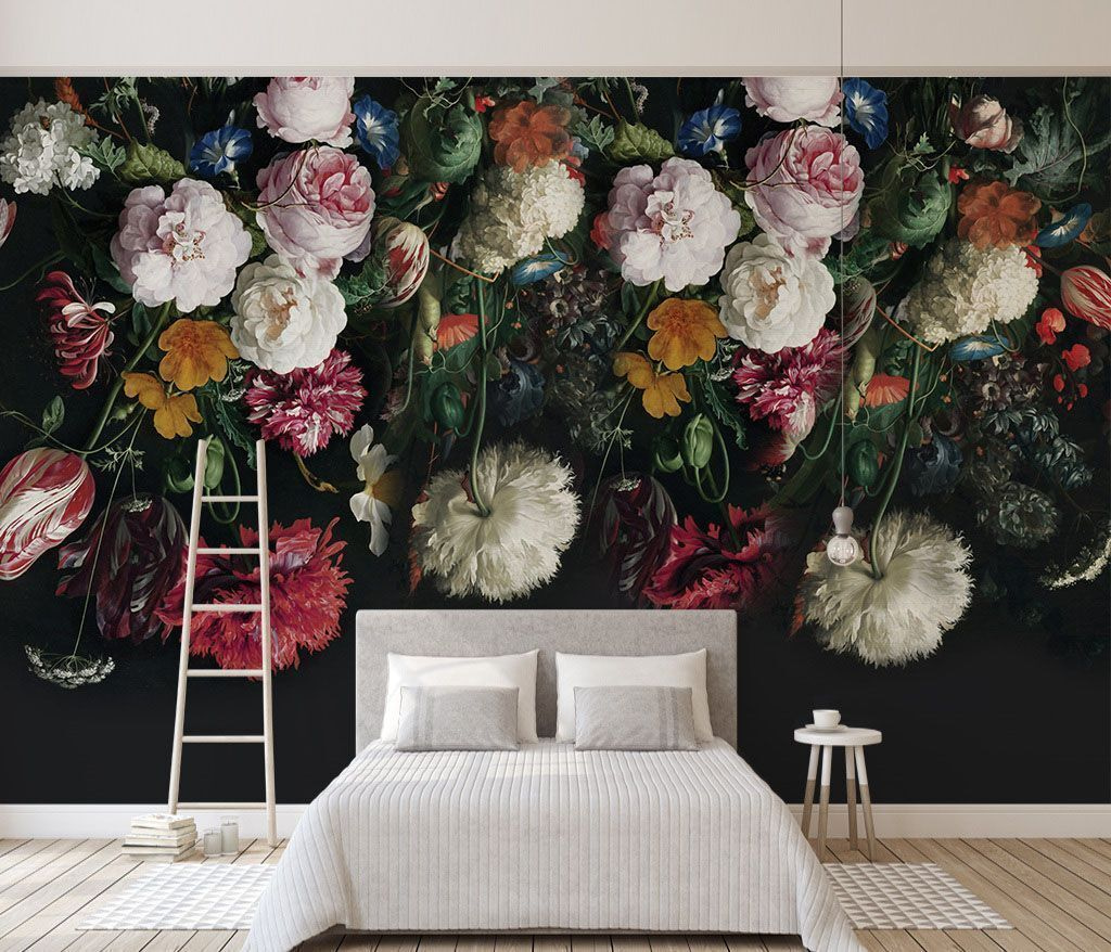 Bouquet scuro ripetuto — ambiente 1