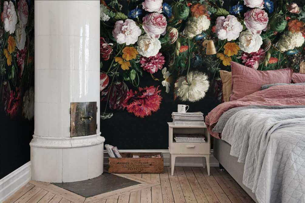 Bouquet scuro ripetuto — ambiente 2