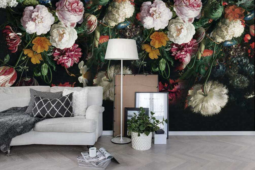 Bouquet scuro ripetuto — ambiente 4
