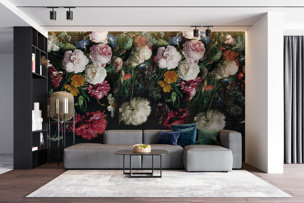 Bouquet scuro ripetuto — ambiente 5