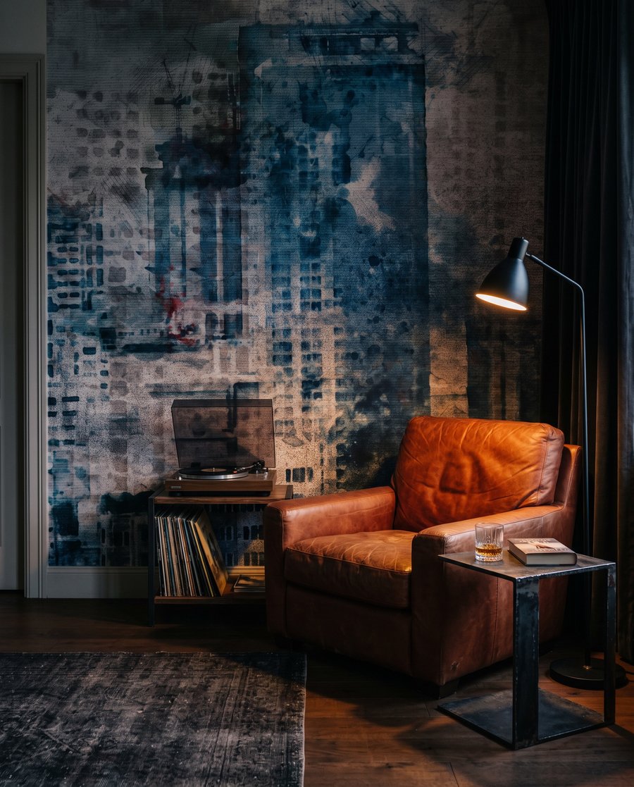 Skyline in strati sfumati — ambiente 4