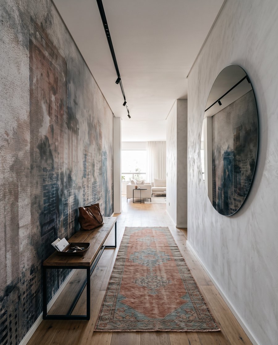 Skyline in strati sfumati — ambiente 5